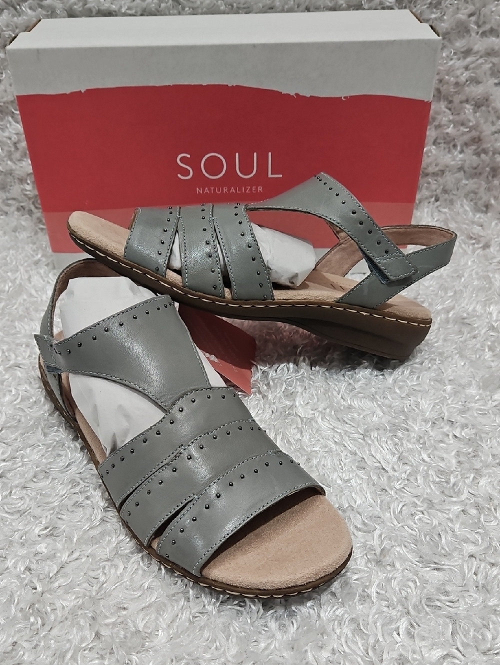 Leather Arch Support Soul Naturalizer Sandals